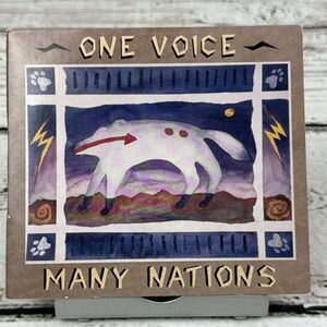 One Voice Many Nations [2003‎ CD] Native American Music CD Album